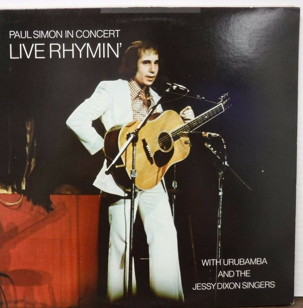 Paul SImon in Concert Live Rhymin' 33RPM AL32855 112516LLE #2