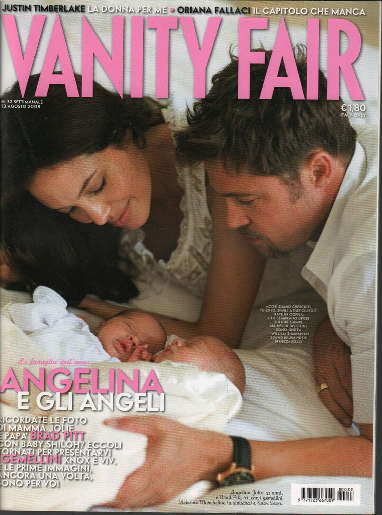Vanity Fair Italian August 2008 Angelina Jolie Brad Pitt 031220AME