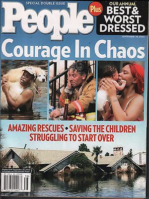 People Magazine September 2005 Courage in Chaos Special Issue EX 010616DBE2