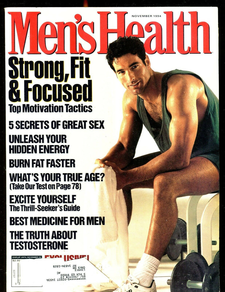 Men's Health Magazine November 1994 EX w/ML 012317jhe