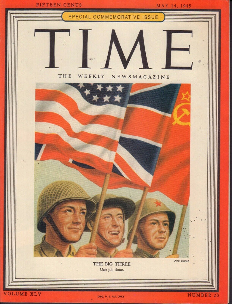 Time Magazine May 14 1845 Commemorative Edition Reproduction 091817nonjhe
