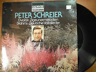 33 RPM Vinyl Peter Schreier Dvorak Telefunken Records LC0366 Stereo 030515SM
