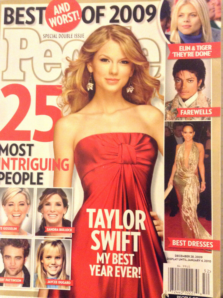 People Weekly Magazine Taylor Swift Kate Gosselin December 28, 2009 081017nonrh