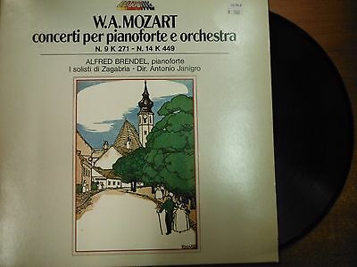 33 RPM Vinyl WA Mozart Concerti per Pianoforte e Orchestra Drizzonte Rec032415SM