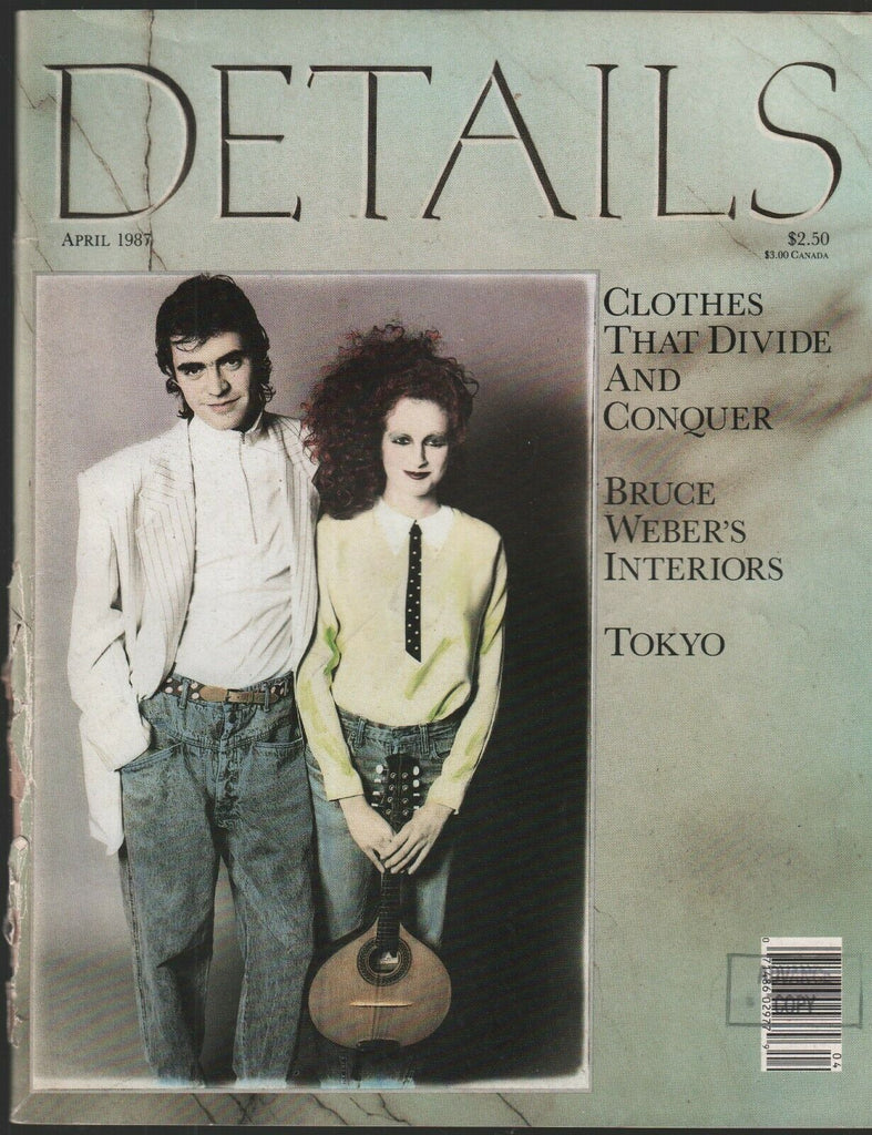 Details NYC Magazine April 1987 Bruce Weber Tokyo Diane Pernet 020821ame