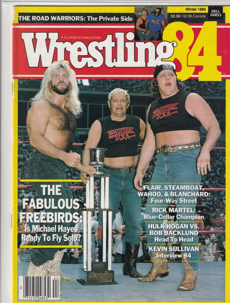 Wrestling Magazine The Freedbirds Ric Fair Rick Steamboat Winter 1984 061819nonr