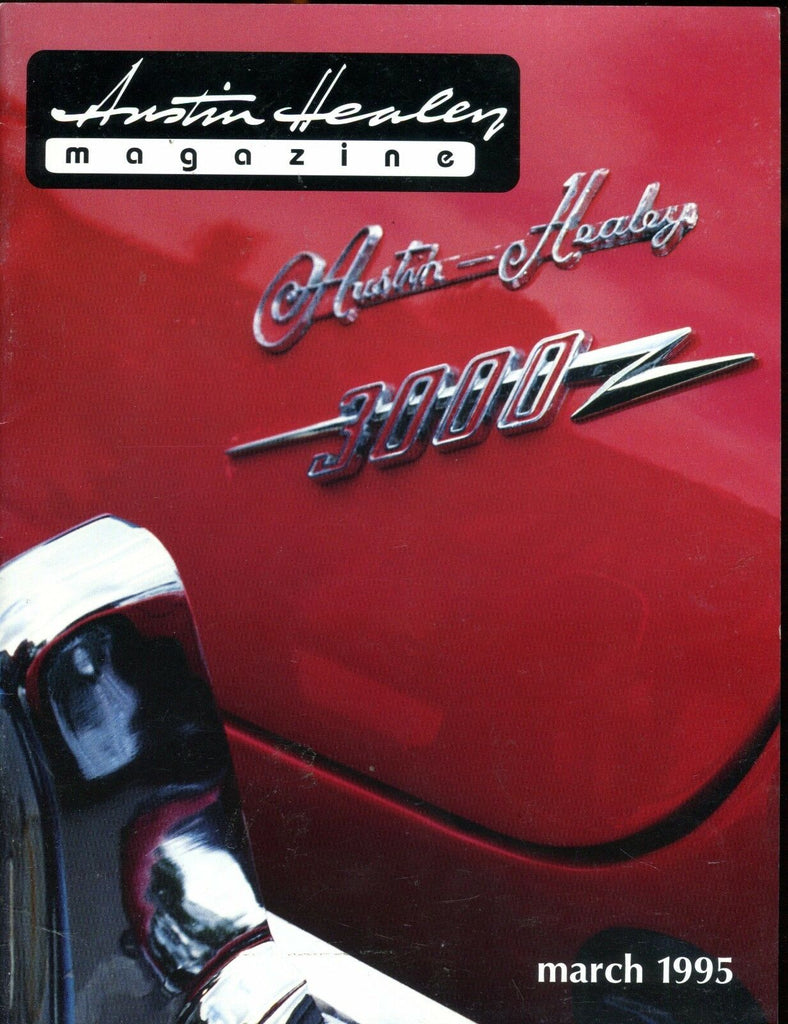 Austin Healey Magazine March 1995 EX w/ML On Back 022717nonjhe