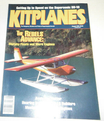 Kitplanes Magazine The Rebels Advance August 1992 080514R