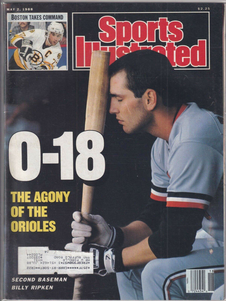 Sports Illustrated Billy Ripken Agony Of The Orioles May 2, 1988 091619nonr