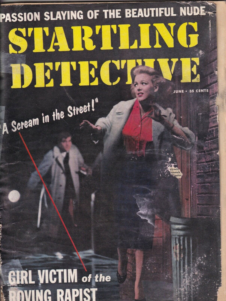 Startling Detective Scream In The Street June 1958 070819nonr