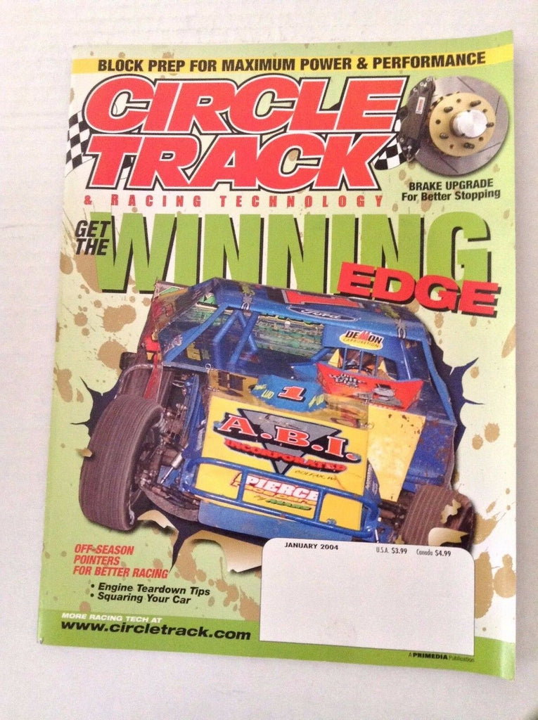 Circle Track Magazine Off Season Pointers Block Prep January 2004 040517NONRH