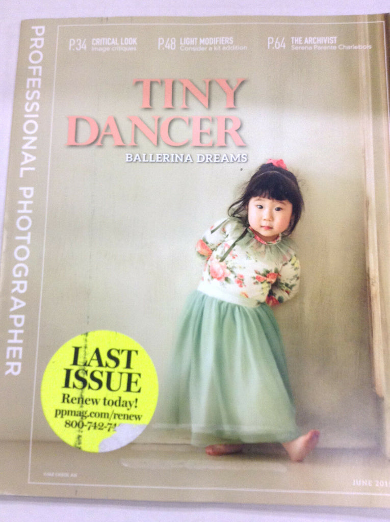 Professional Photographer Magazine Tiny Ballerina Dreams June 2015 050417nonr