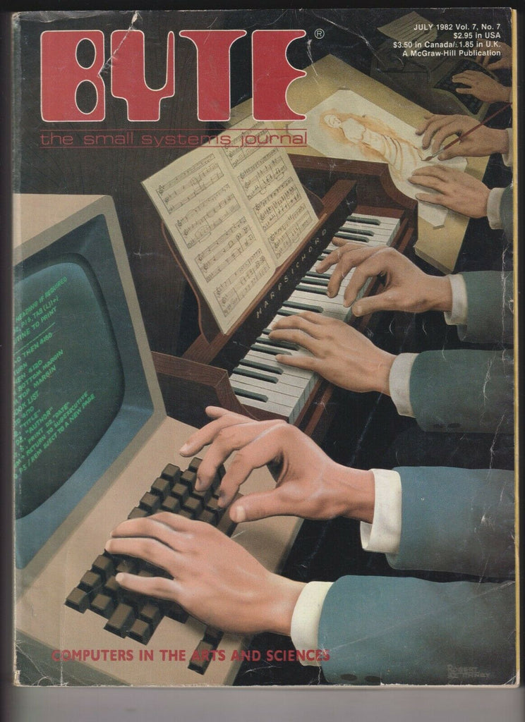Byte Magazine Computers And The Arts And Sciences July 1982 120719nonr3