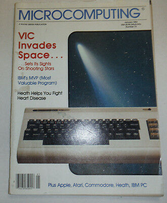 Microcomputing Magazine VIC Invades Space January 1983 111314R