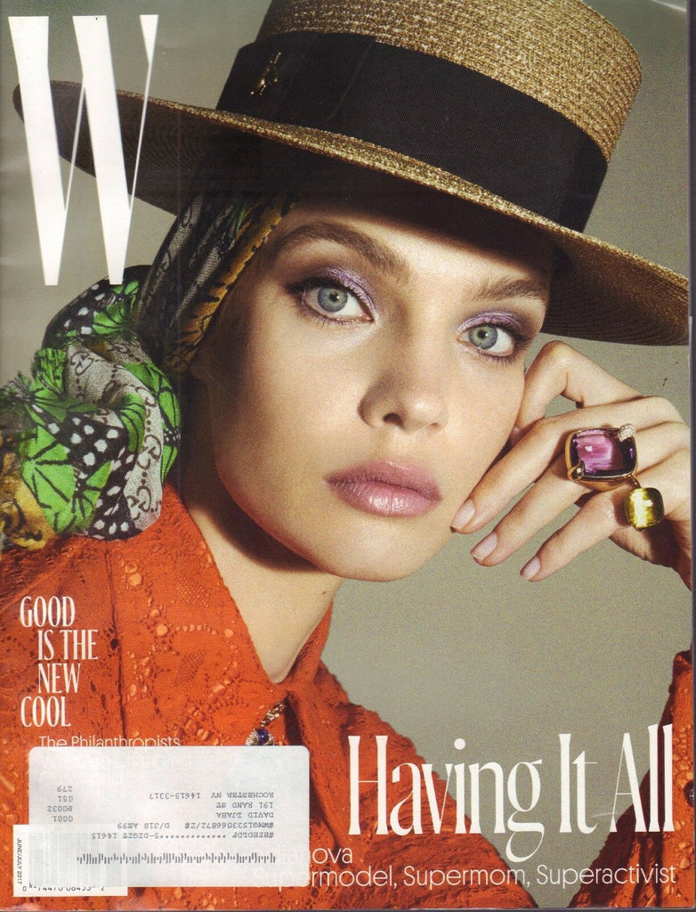 W June July 2017 Natalia Vodianova w/ML 100517DBE