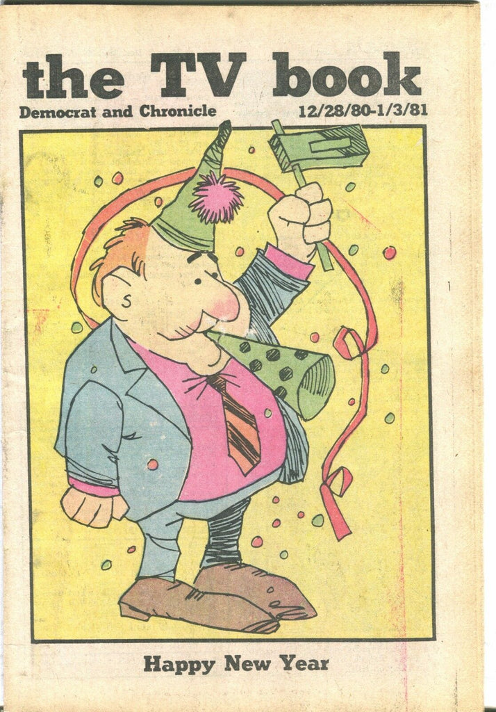 The TV Book Democrat And Chronicle Dec. 28 1980 Happy New Year EX 021917jhe