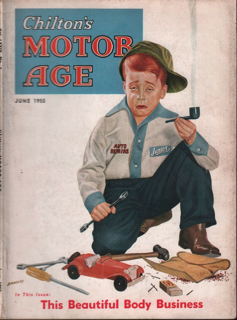 Chilton's Motor Age June 1955 The Beautiful Body Business 100218ame