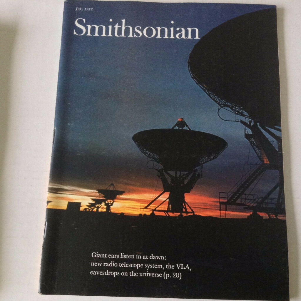 Smithsonian Magazine New Radio Telescope System July 1978 052917nonrh