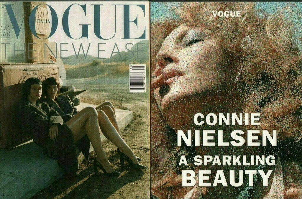 Vogue Italia Magazine November 2003 with Connie Nielson Supplement 022420AME2