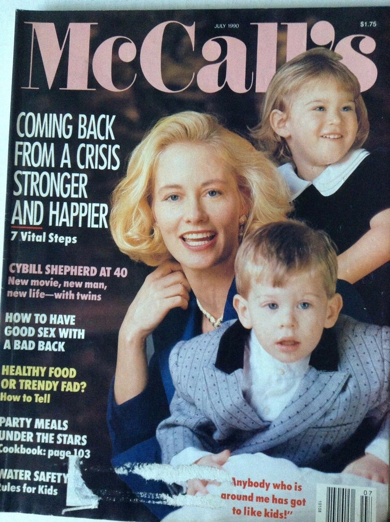 McCall's Magazine Cybill Shepherd At 40 July 1990 091117nonrh