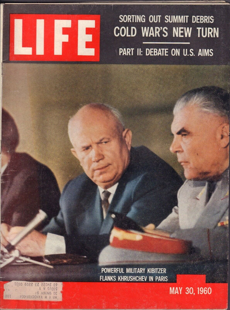 Life May 30 1960 Kibitzer Khrushchev w/ML VG 100416DBE