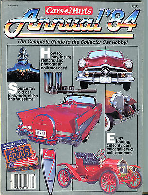 Cars & Parts Annual '84 Guide To The Collector Car Hobby VGEX 010516jhe