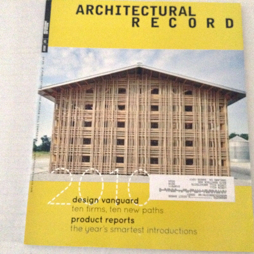 Architectural Record Magazine Design Vanguard December 2010 070417nonrh