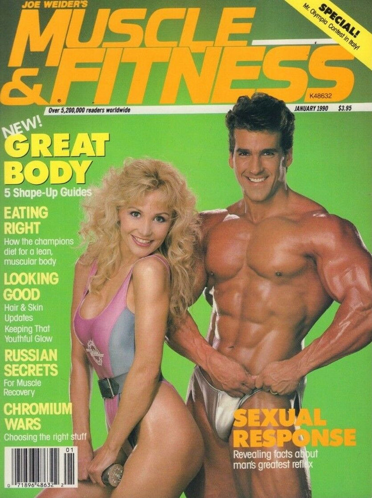 Muscle & Fitness January 1990 Bob Paris Chris Sare 121218DBE