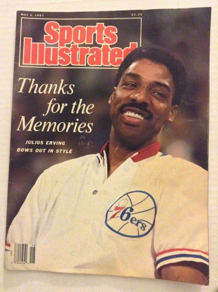 Sports Illustrated Julius Erving Bows Out May 4, 1987 092019nonrh