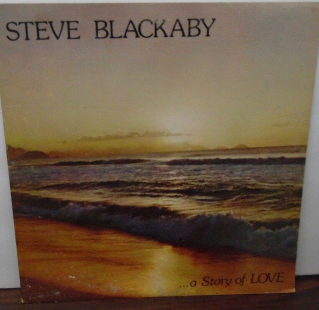 Steve Blackaby A story of love vinyl 1980, 007020 040818LLE