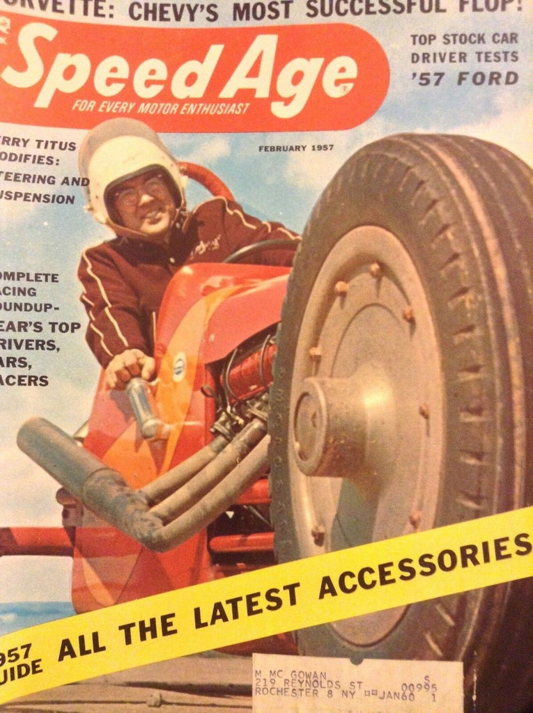 Speed Age Magazine Jerry Titus Modifies Steering February 1957 052818nonrh