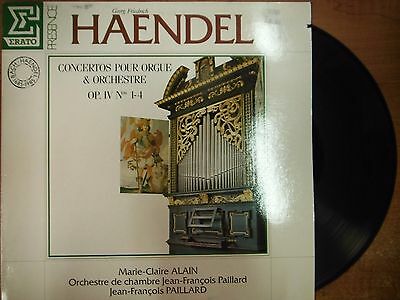 33 RPM Vinyl Haendel Concertos Pour Orgue Erato Records EPR15561 031915SM
