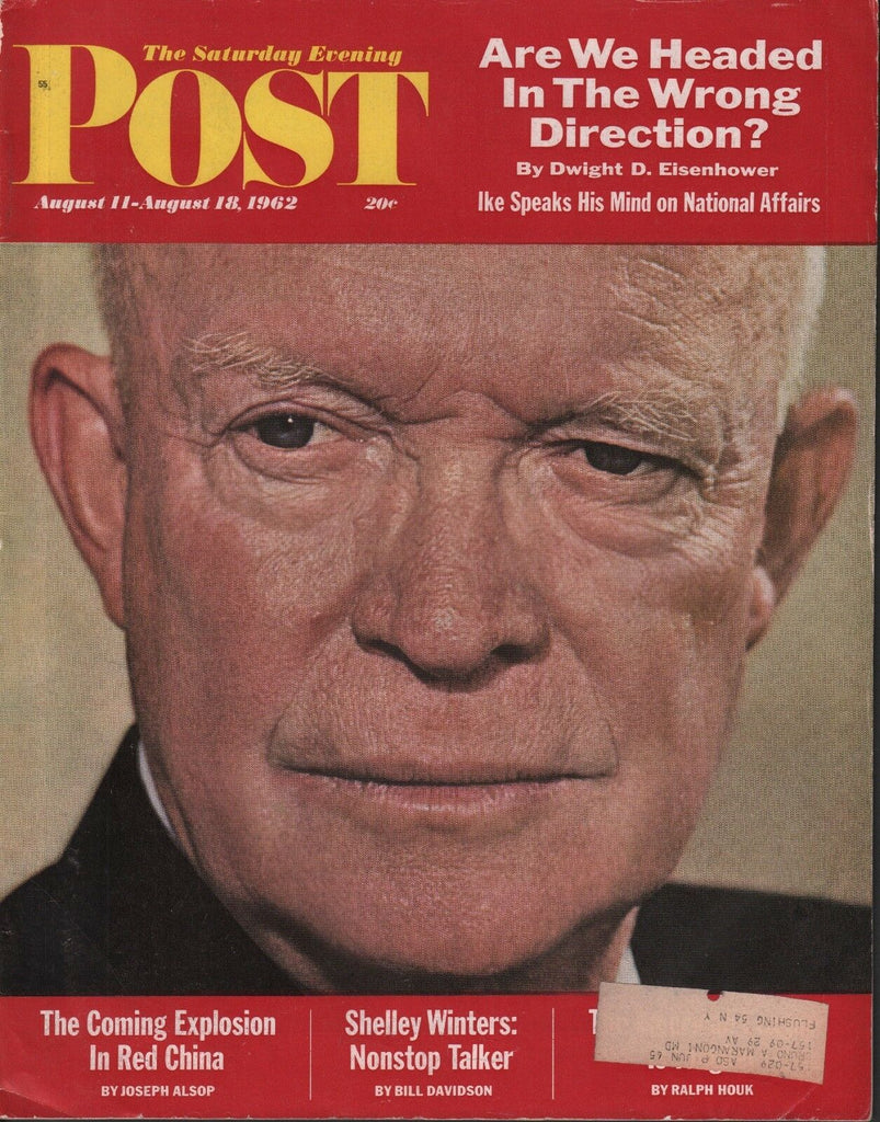 Saturday Evening Post August 11 August 18 1962 Dwight D Eisenhower 102518DBPost