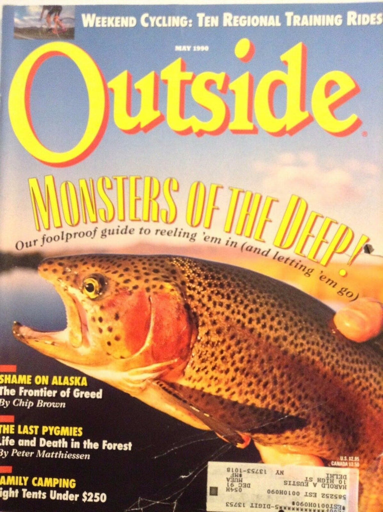 Outside Magazine Monsters Of The Deep May 1990 110717nonrh2
