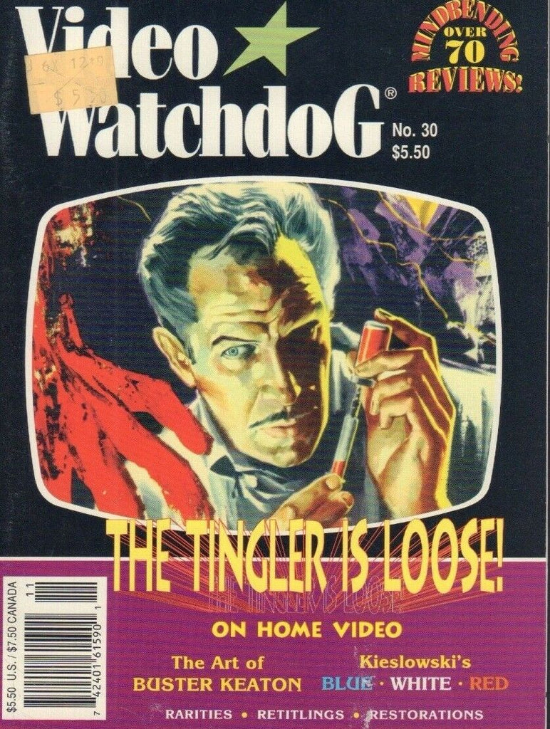 Video Watchdog no.30 The Tingler Buster Keaton Kieslowski 021318DBE