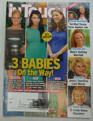 Intouch Weekly Magazine Jessia Simpson Kim Kardashian September 2014 051415R