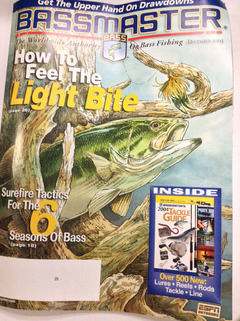 Bassmaster Magazine How To Feel The Light Bite December 2003 042617nonr2