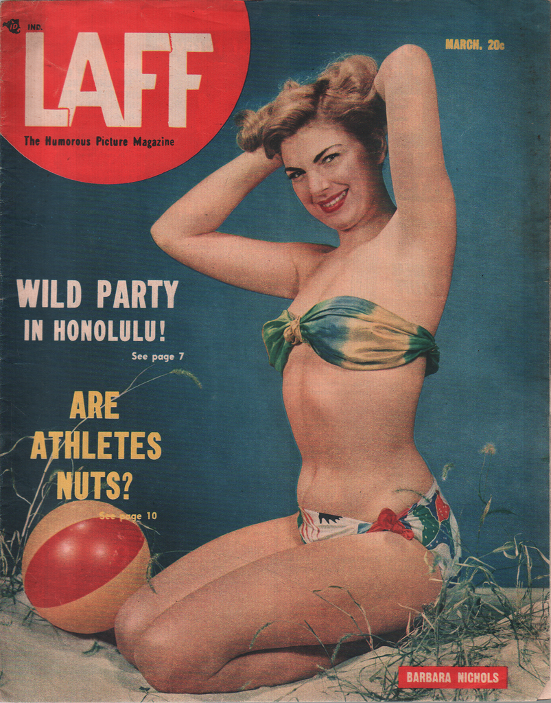 Laff March 1949 Barbra Nichols Virginia Mayd 041420DBE2
