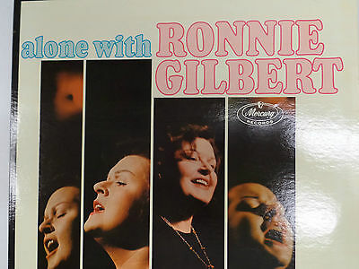 ALONE WITH RONNIE GILBERT 33 RPM EX+ 111315 TLJ