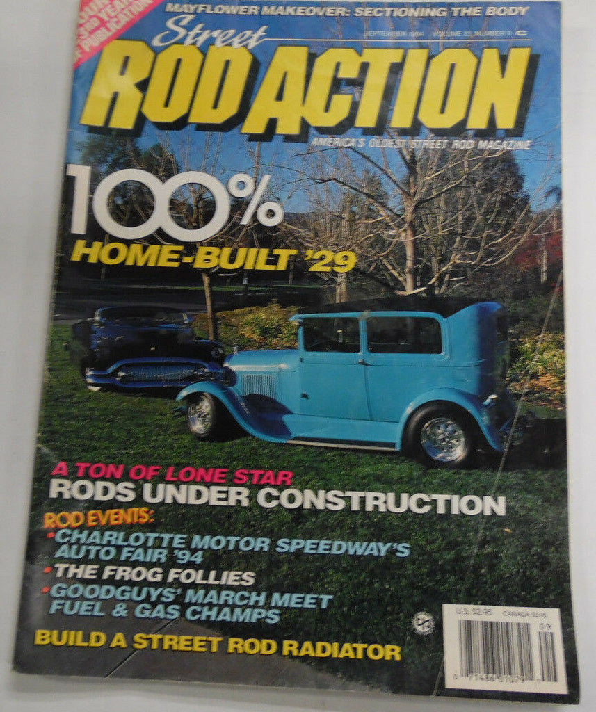 Rod Action Magazine Charlotte Motor Speedway September 1994 040317nonr