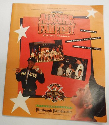 All Star Fanfest Magazine Pittsburgh Post Gazette June 1994 081715R