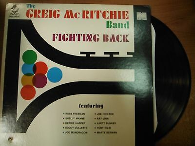 33 RPM Vinyl The Greg McRitchie Band Fighting Back Cadet Records 011315SM