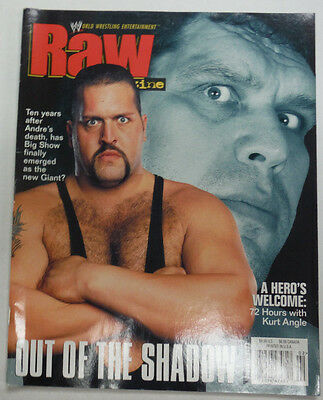 Raw Magazine Big Show Andre The Giant January 2003 060915R