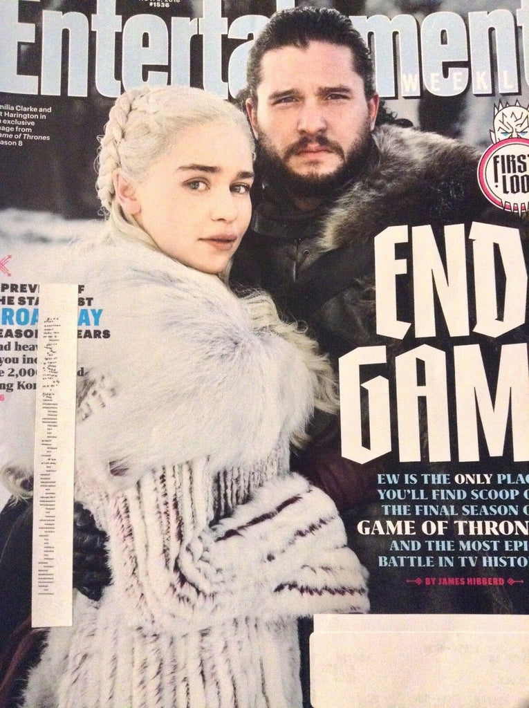 Entertainment Weekly Magazine Game Of Thrones November 9, 2018 112918nonrh
