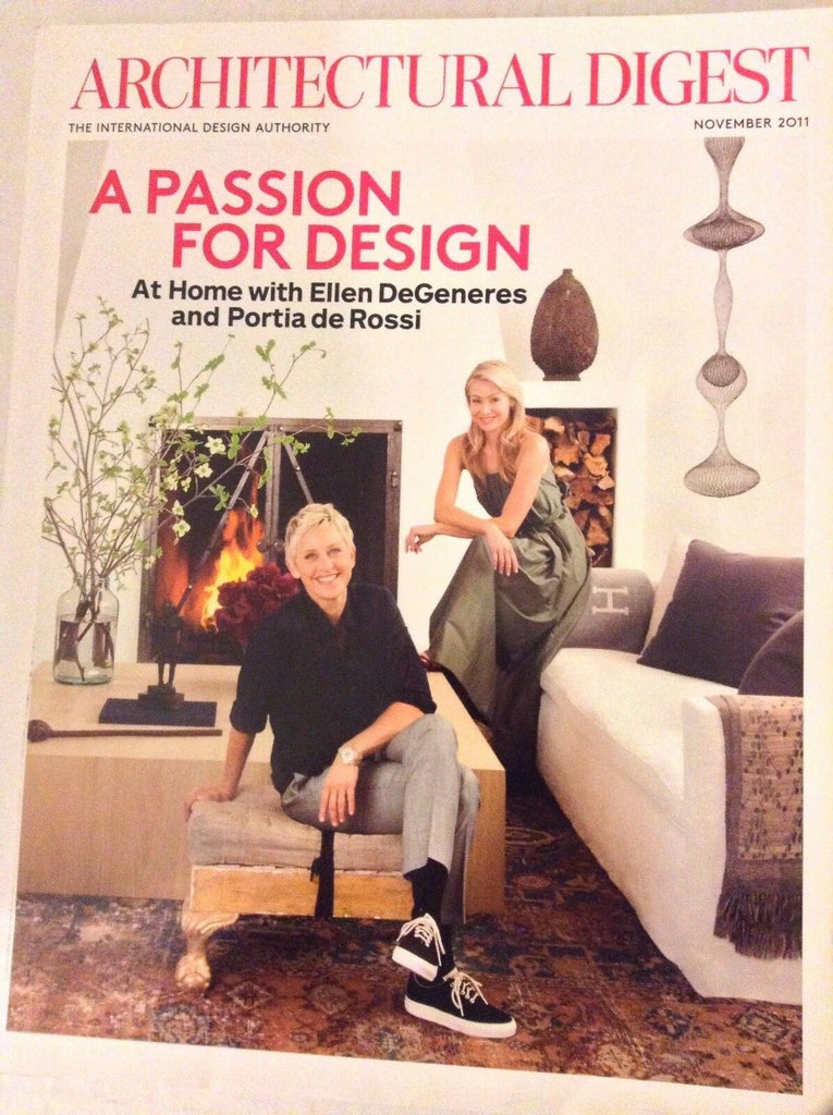 Architectural Digest Magazine A Passion For Designer November 2011 082017nonrh2
