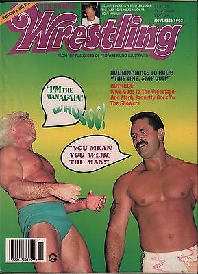 Inside Wrestling November 1993 Ric Flair, Hulk Hogan, Lex Luger VG 020416DBE