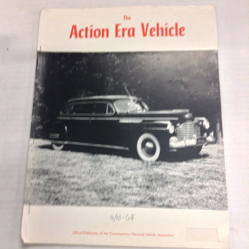 Action Era Vehicle Magazine CHVA Eastern Nats Meet September 1968 052417nonrh