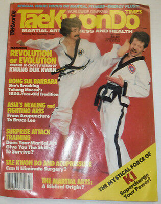Tae Kwon Do Magazine Bong Sul Barbara July 1986 120914R