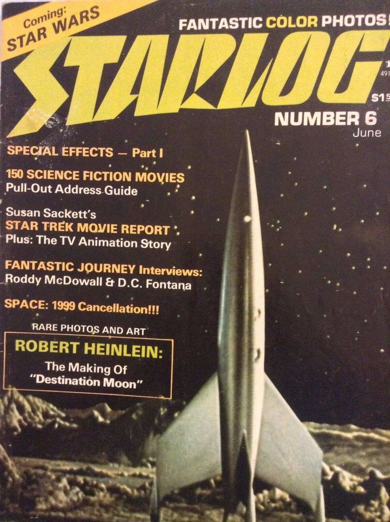 Starlog Magazine Special Effects Part 1 No.6 June 1977 112617nonrh