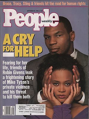 People Weekly September 26 1988 Robin Givens, Mike Tyson w/ML VG 012816DBE